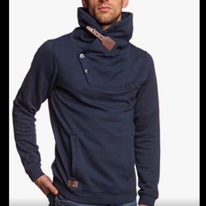 G Star Raw Funnel Neck Sweatshirt In Cream